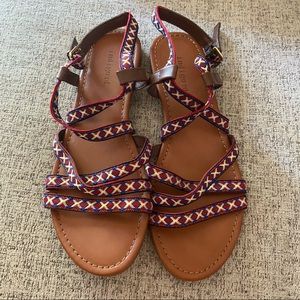 Indigo Rd Camrie Boho Strap Sandals NWOB